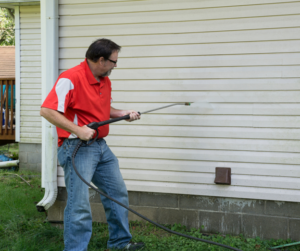 powerwash vinyl siding